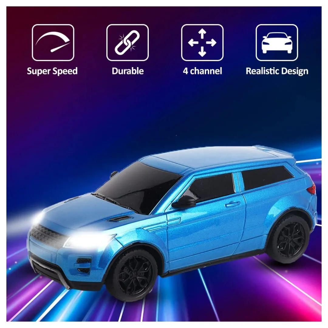 Veva: Race N Roll Remote Car Rover Blue