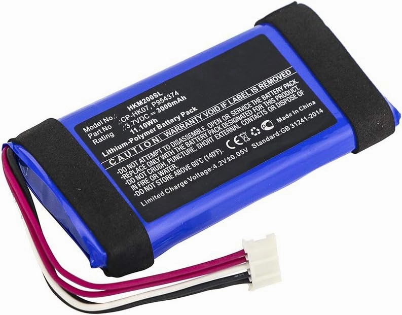 VI VINTRONS CP-HK07, P954374, Onyx Mini Battery Replacement for Harman Kardon Onyx Mini,