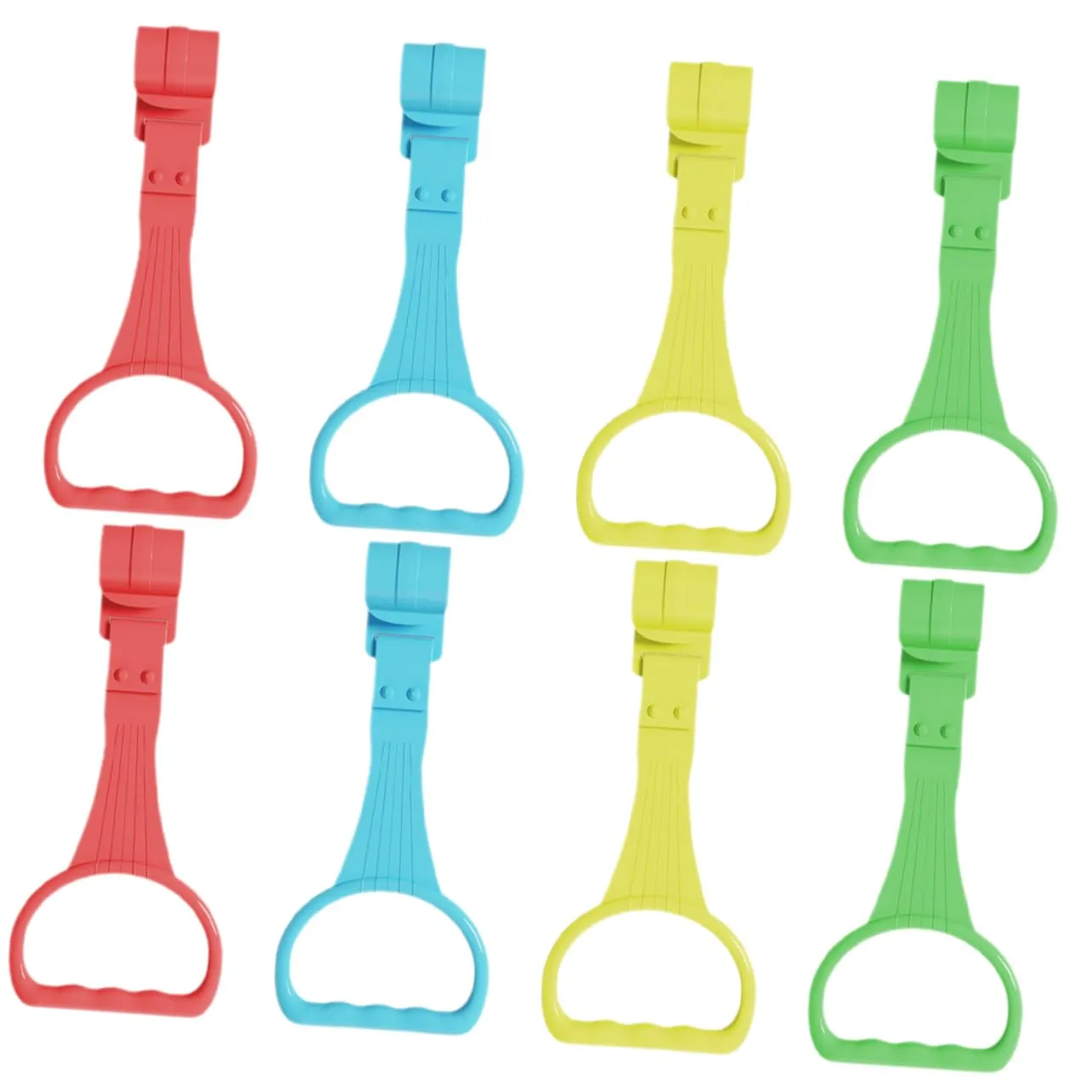 VICASKY 8pcs Pull Portable Crib Hand Pull Toy for Newborns Standing Assistant for Boys Girls Lightweight Walking Training Tool for Nursery Use