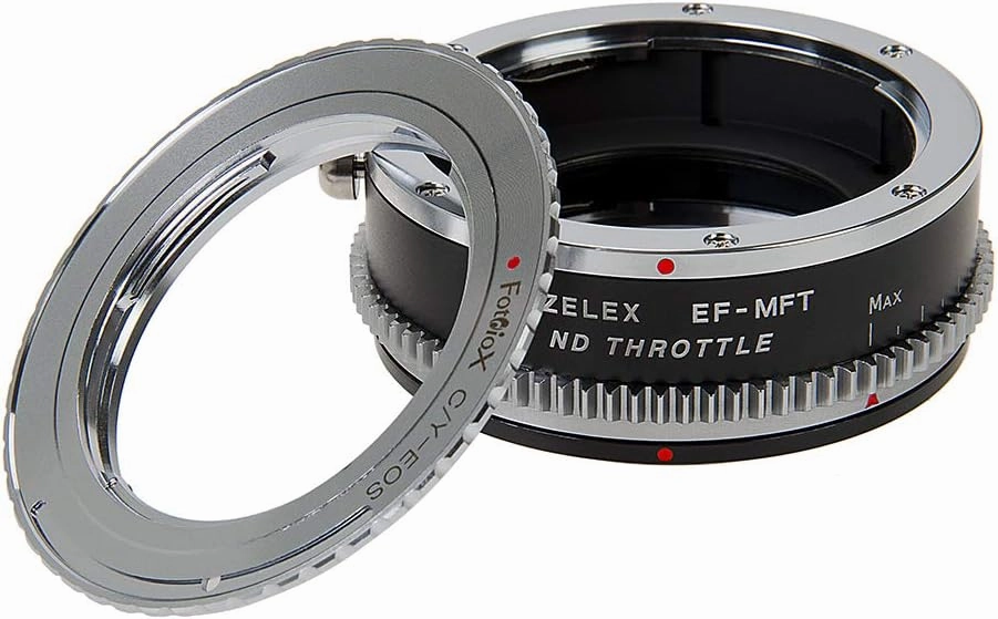 Vizelex CINE ND Throttle Adapter Kit Compatible with Contax/Yashica Lenses on Micro Four Thirds Cameras