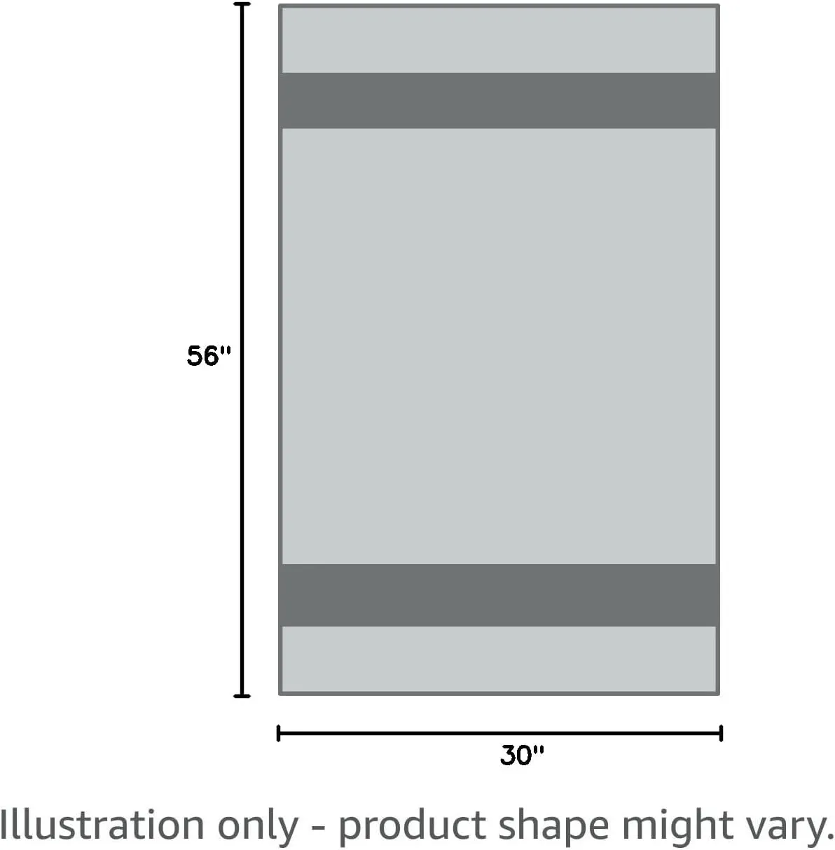 VOOVA & MOVAS Grey Bathroom Towel Sets - 100% Cotton | Lightweight | Quick Dry | Thick | Soft, 6 Piece Towel Set, 2 Large Bath 30"x56", 2 Hand 18"x28", 2 Washcloths 13"x13", Bathroom Essentials, Gray