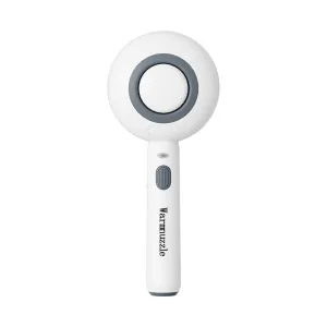 warm nuzzle pet steam brush, Self-Cleaning Cat Steam Brush for Long & Short Haired Cats & Dogs to Removing Tangled and Loosse Hair USB Rechargeable with big Water Tank (white)