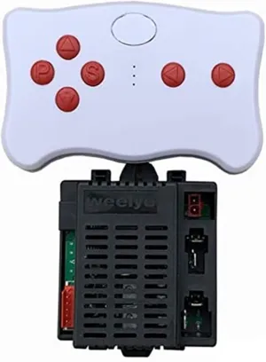 wellye RX43 (RX23) 12V Kids Powered Ride on car 2.4G Bluetooth Remote Control and Receiver Kit Controller Control Box Accessories for Children Electric Ride On Car Replacement Parts