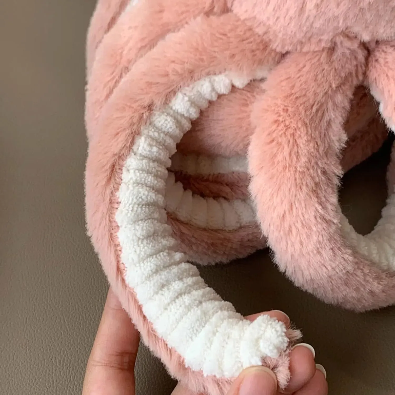 Wemi Lovely Simulation Stuffed Octopus Plush Toy Soft Pink Animal Doll Children Xmas Gifts Home Accessories