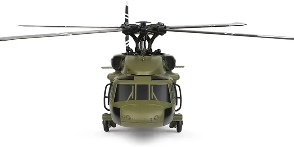 WL K170 UH-60L RC Helicopters for Adults, for Black Hawk RC Plane 6-Axis Gyro 2.4G 4CH Remote Control Helicopters Altitude Hovering Military Aircraft - RTF / 1 Battery