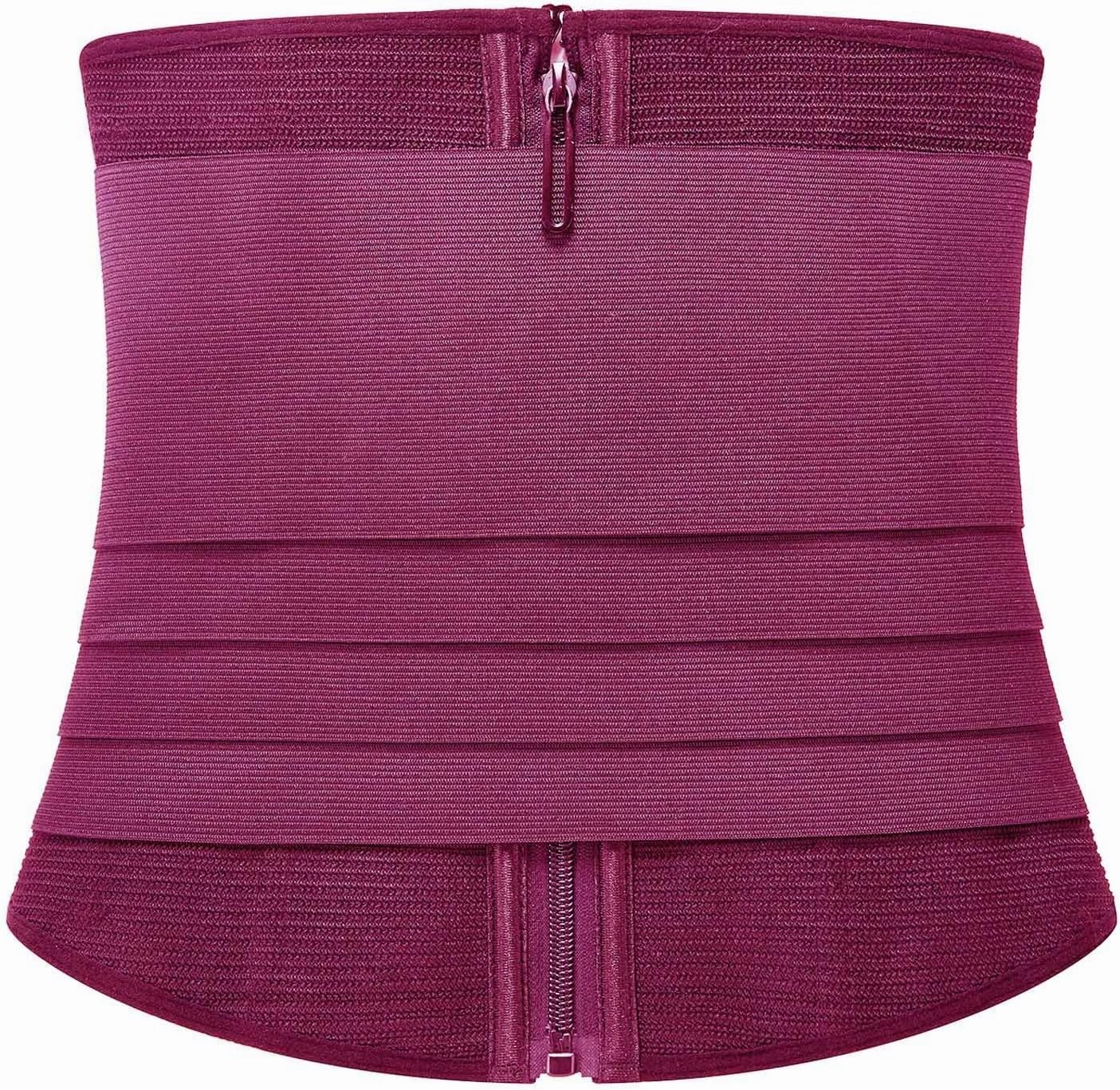 Womens Waist Trainers Underbust Corsets Top with Belt Body Shaper Bustier Workout Exercise Training Shapewear Bodice