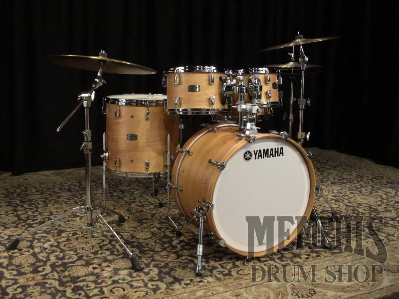 Yamaha Absolute Hybrid Maple Drum Set 22/10/12/16 - Vintage Natural