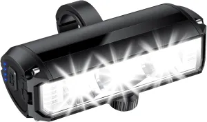 YBLNTEK Super Bright Bike Light for Night Riding, USB Rechargeable Bicycle Light Front, 2000LM Bike Headlight for Adult Kids, MTB Off-Road Cycling Commuting, Waterproof, Wide Beam