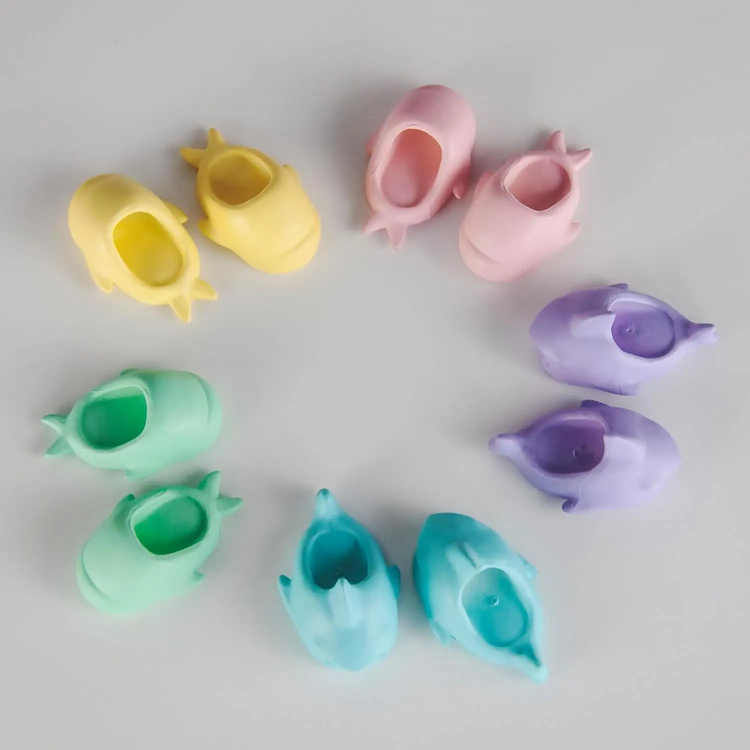 YMY Animal Doll Shoes ob11 Shark and Platypus Slippers Presents Cute Accessories