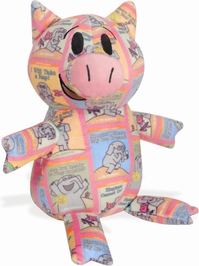 YOTTOY Mo Willems Collection | Piggie Anniversary Soft Stuffed Animal Plush Toy –7.5”
