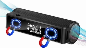 Z8Pro 128GB LED Power Display Magnetic Voice Recorder,35Days Continuous Recording Device,Voice Activated Recorder with AI Noise Reduction,Audio Recorder for Meetings/Lectures/Interviews