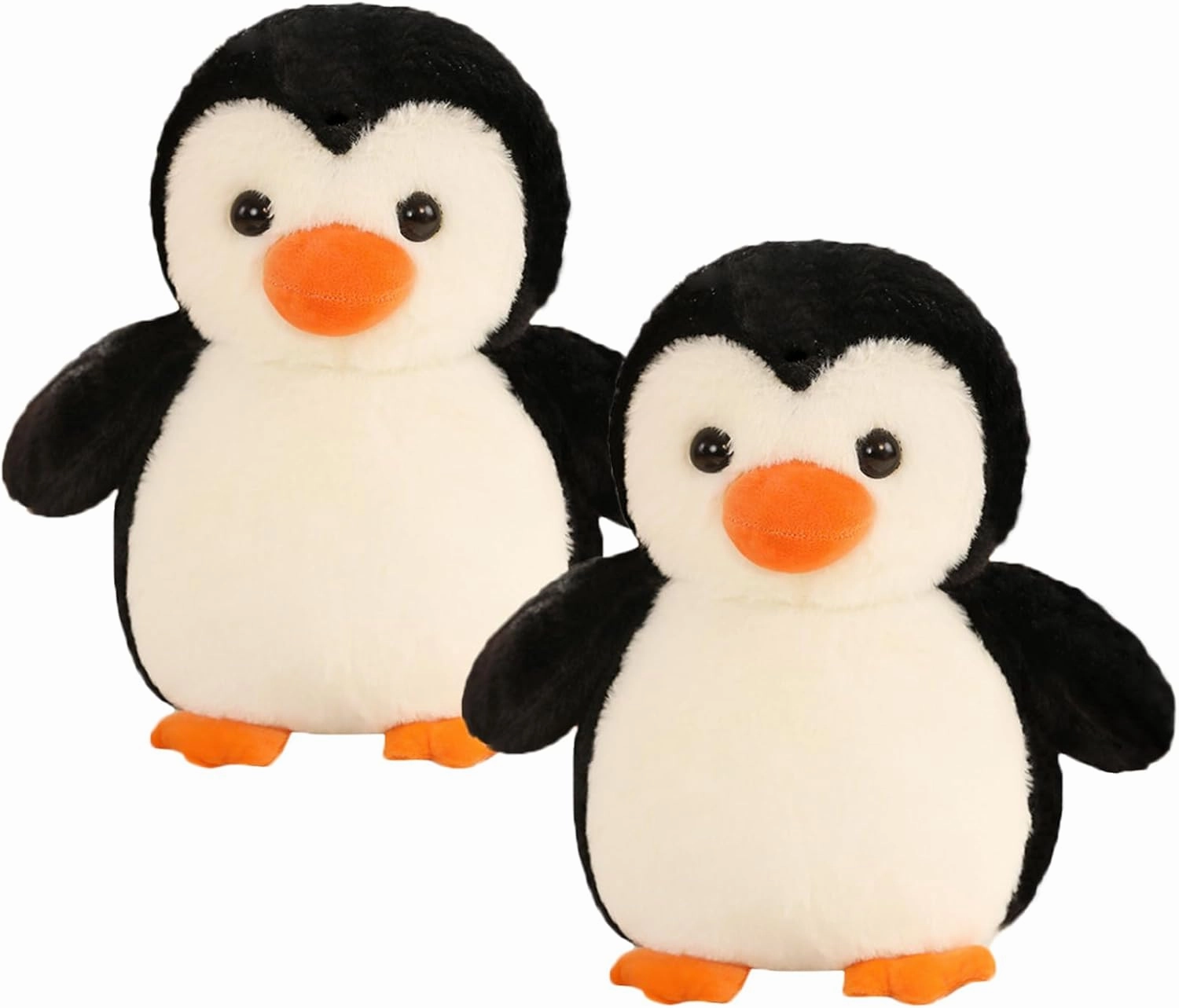 zhidiloveyou 2PCS 8.7" Penguin Stuffed Animal Cute Penguin Plush Soft Toy Gift for Girls Boys