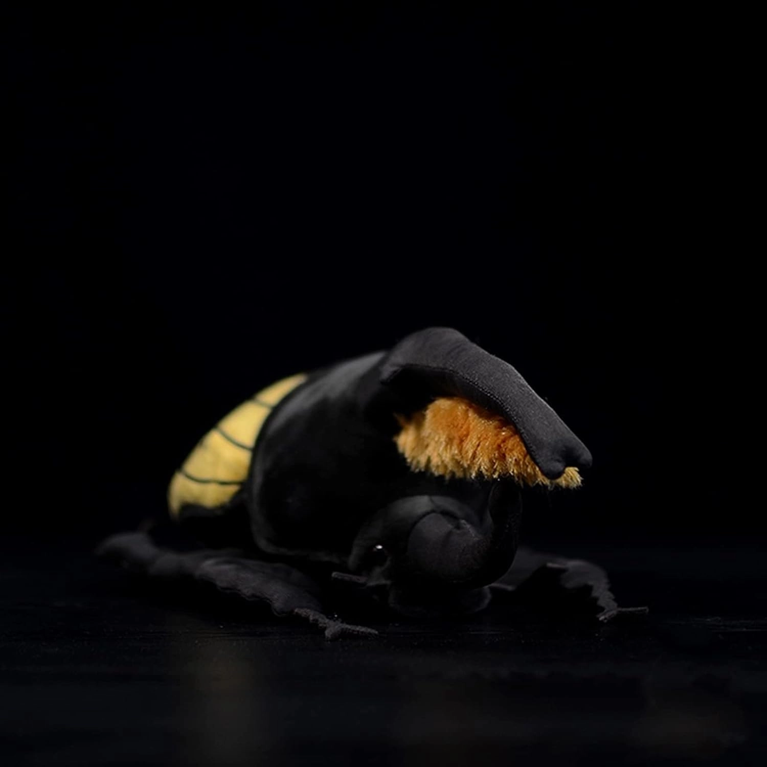 ZHONGXIN MADE Simulation Insect Stuffed Plush Toy - 10" Realistic Isopod Coleoptera Atlas Animal Insect Beetle, Soft Crustaceans Animals Model, Unique Beetle Plushie Toys Model Dolls Gifts for Kids